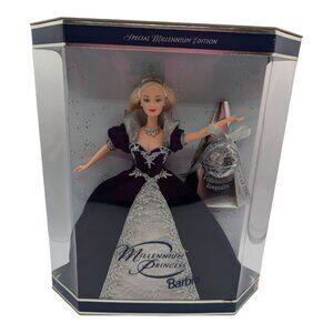 Collectible 2000 Special Millennium Edition Millennium Princess Barbie #24154